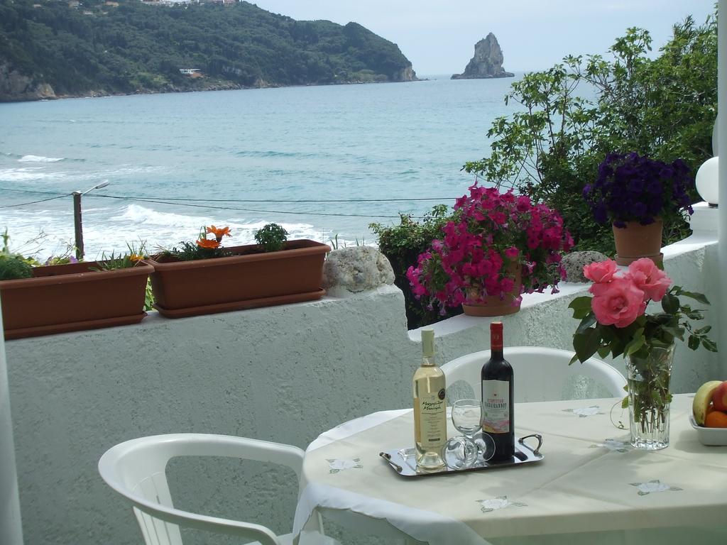 Agathi Beach House Agios Gordios  Bagian luar foto