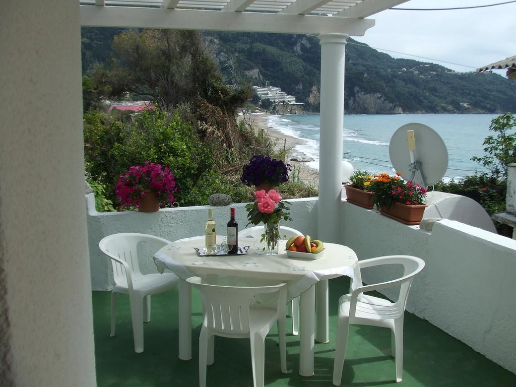 Agathi Beach House Agios Gordios  Bagian luar foto