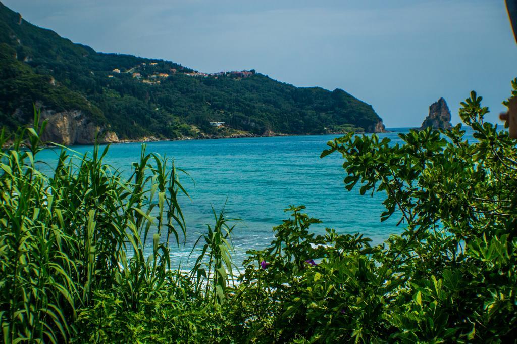 Agathi Beach House Agios Gordios  Bagian luar foto