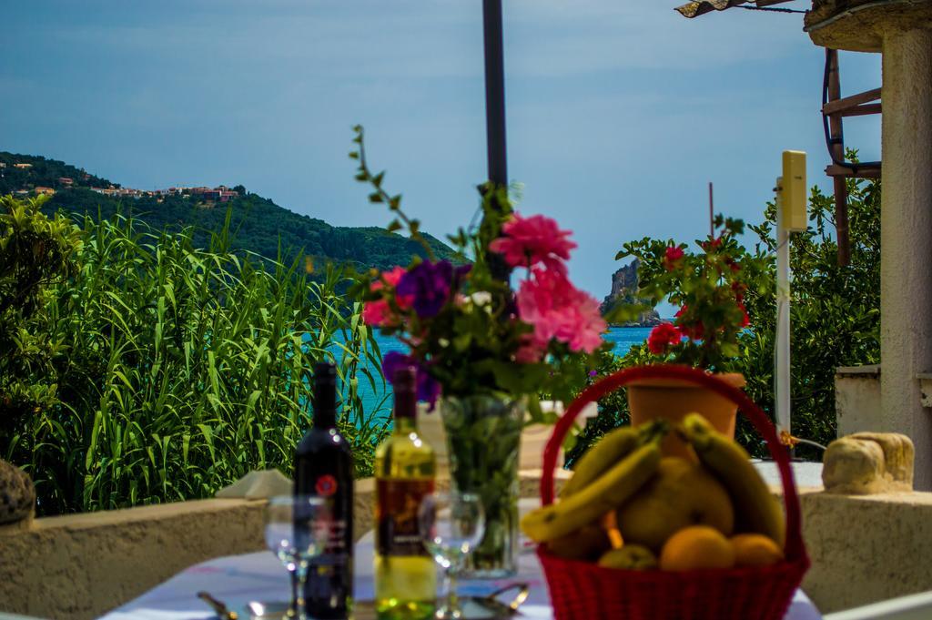 Agathi Beach House Agios Gordios  Bagian luar foto