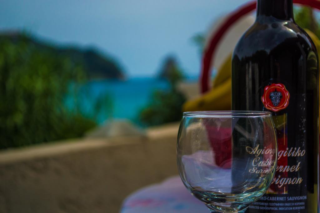 Agathi Beach House Agios Gordios  Bagian luar foto